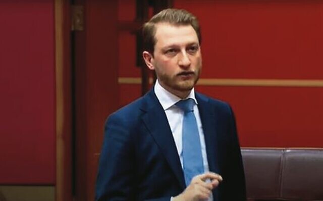 Senator James Paterson.Photo: Youtube screenshot Senator James Paterson.Photo: Youtube screenshot