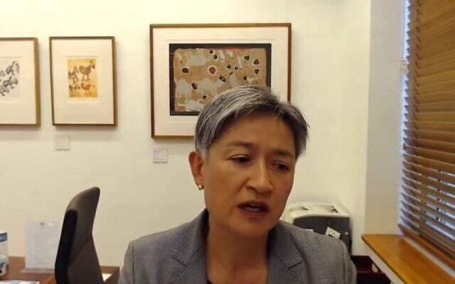Penny Wong. Photo: Screengrab Penny Wong. Photo: Screengrab