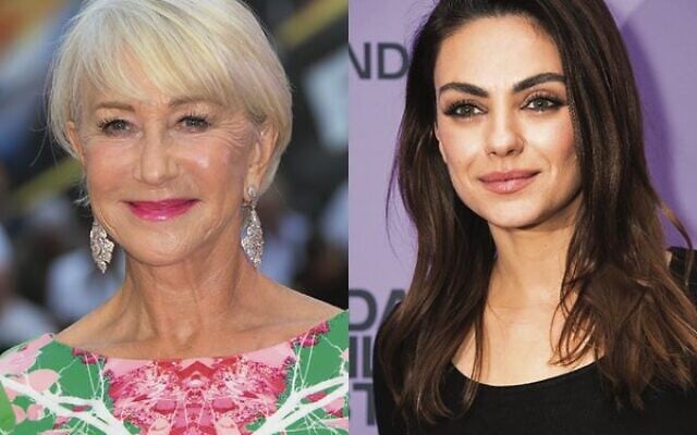 Actresses Helen Mirren (left) and Mila Kunis. Photos: AP Actresses Helen Mirren (left) and Mila Kunis. Photos: AP