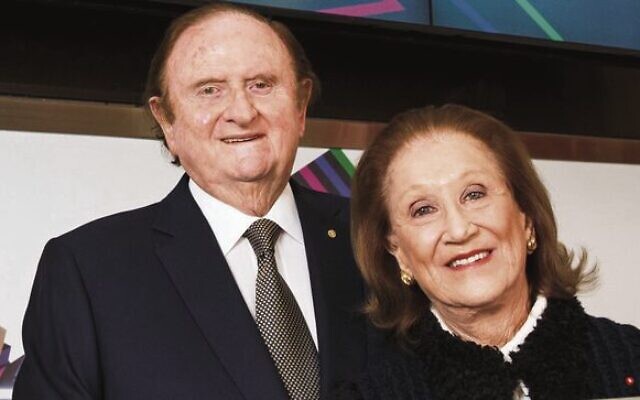 Founders of Gandel Foundation, John and Pauline Gandel. Founders of Gandel Foundation, John and Pauline Gandel.