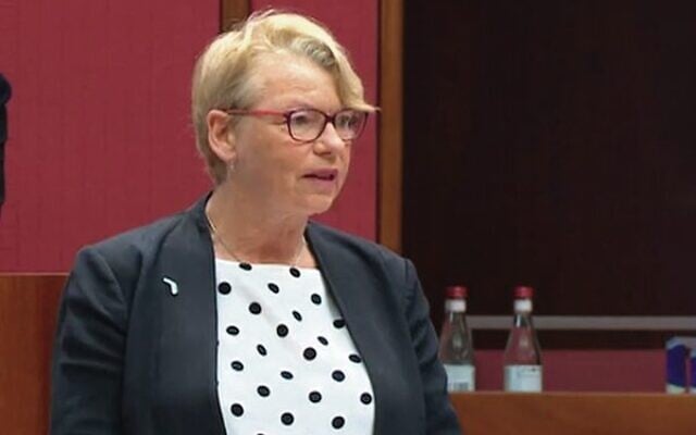 Greens multiculturalism spokesperson Senator Janet Rice.Photo: Screenshot Greens multiculturalism spokesperson Senator Janet Rice.Photo: Screenshot