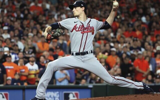Atlanta Braves pitcher Max Fried in action in World Series game 6. Photo: Mary DeCicco/MLB for Getty. Source: JTA Atlanta Braves pitcher Max Fried in action in World Series game 6. Photo: Mary DeCicco/MLB for Getty. Source: JTA