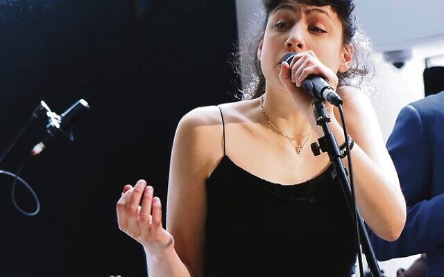 Alma Zygier performing at FOJAM 2019 at the Melbourne Recital Centre.
Photo: Peter Haskin Alma Zygier performing at FOJAM 2019 at the Melbourne Recital Centre.
Photo: Peter Haskin