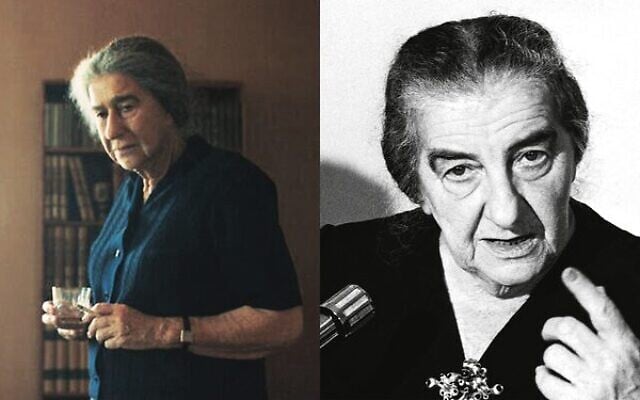 Helen Mirren as Golda Meir (left) and the Golda Meir (right. Photo: Jasper Wolf; AP Photo/Giuseppe Anastasi) Helen Mirren as Golda Meir (left) and the Golda Meir (right. Photo: Jasper Wolf; AP Photo/Giuseppe Anastasi)