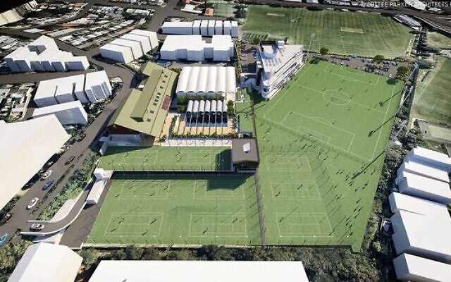 An artist’s impression of the new Hakoah complex. An artist’s impression of the new Hakoah complex.
