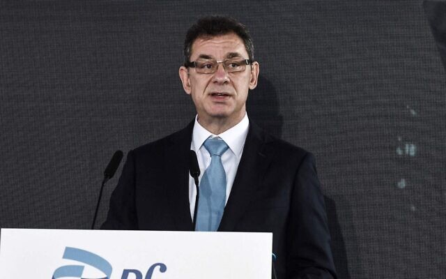 Pfizer CEO Albert Bourla.
Photo: Sakis Mitrolidis/AFP via Getty Images Pfizer CEO Albert Bourla.
Photo: Sakis Mitrolidis/AFP via Getty Images