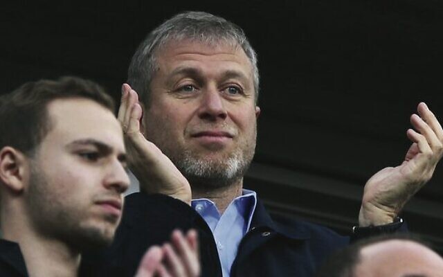Roman Abramovich at an English Premier League soccer match in London.
Photo: AP Photo/Alastair Grant Roman Abramovich at an English Premier League soccer match in London.
Photo: AP Photo/Alastair Grant