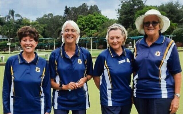 From left: Region 13 women's fours champions Iris Kampel, Leikie Becker, Pam Stein, Barbara Shotland. From left: Region 13 women's fours champions Iris Kampel, Leikie Becker, Pam Stein, Barbara Shotland.