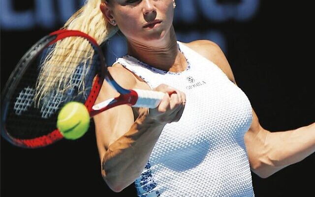 Italian-Jewish tennis star Camila Giorgi. Italian-Jewish tennis star Camila Giorgi.