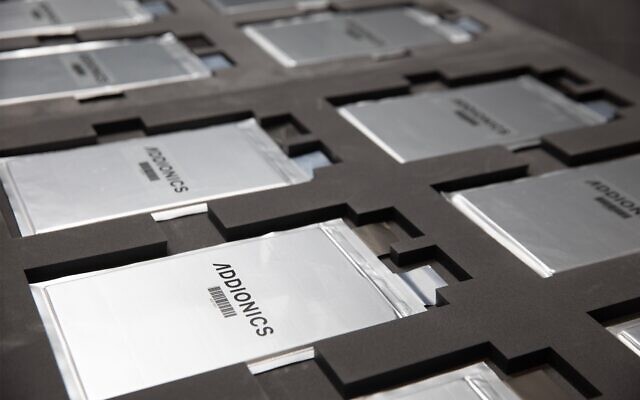 Addionics batteries. (Courtesy: Addionics) Addionics batteries. (Courtesy: Addionics)