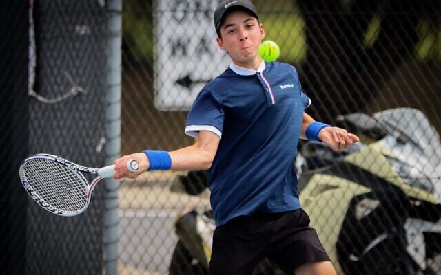Perth's Jake Dembo has qualified to represent Australia in the 2022 Junior Wimbledon U14 boys' tournament. Photo: Scotty's Media Perth's Jake Dembo has qualified to represent Australia in the 2022 Junior Wimbledon U14 boys' tournament. Photo: Scotty's Media