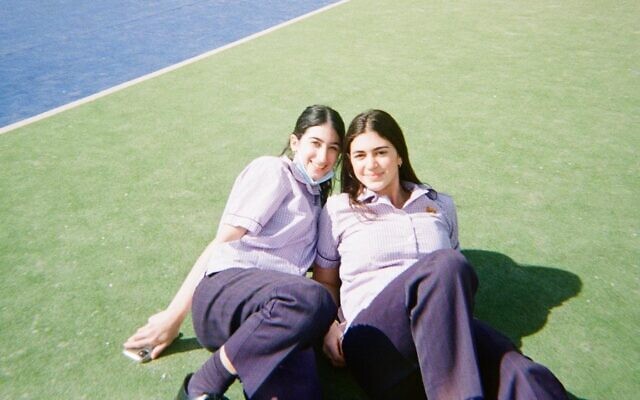 INternational Baccalaureate students Sara Pisacane (left) and Mia Moshinsky. INternational Baccalaureate students Sara Pisacane (left) and Mia Moshinsky.