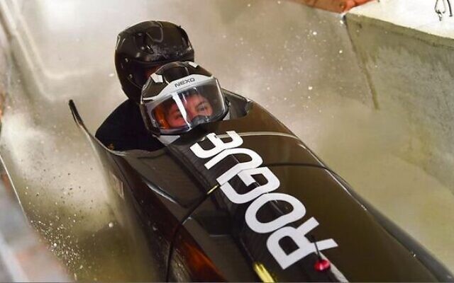 Ashleigh Werner (front) competing for Australia in bobsleigh during the recent World Cup Series in Europe. Ashleigh Werner (front) competing for Australia in bobsleigh during the recent World Cup Series in Europe.
