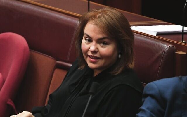 Labor Senator Kimberley Kitching in the Senate chamber at Parliament House in Canberra in 2020. Photo: AAP Image/Mick Tsikas Labor Senator Kimberley Kitching in the Senate chamber at Parliament House in Canberra in 2020. Photo: AAP Image/Mick Tsikas