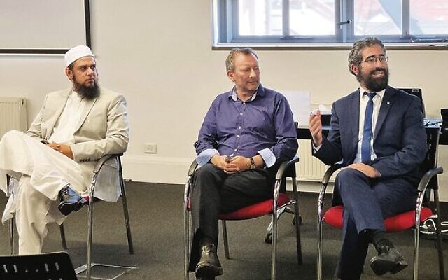 From left: Mufti Aasim Rashid, Pastor Michael Loughnane and Rabbi Yaakov Glasman. From left: Mufti Aasim Rashid, Pastor Michael Loughnane and Rabbi Yaakov Glasman.