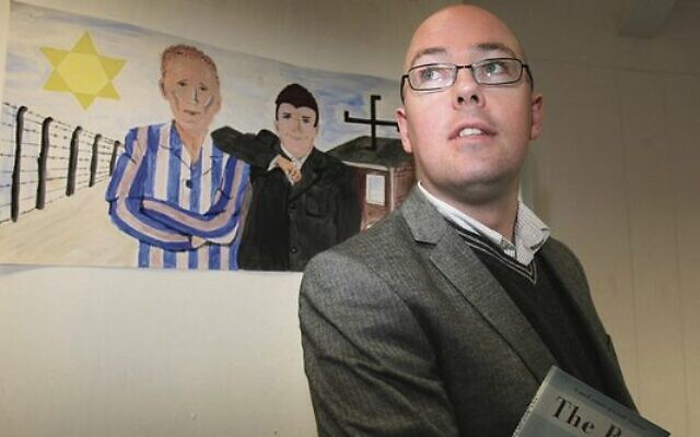 John Boyne at the launch of Northern Ireland's One Book Project in 2007.
Photo: Paul Faith/PA Images via Getty Images John Boyne at the launch of Northern Ireland's One Book Project in 2007.
Photo: Paul Faith/PA Images via Getty Images