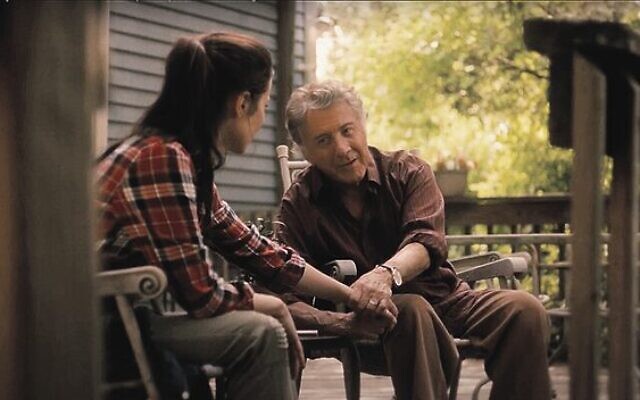 Dianna Agron and Dustin Hoffman in As They Made Us. Photo: YouTube Dianna Agron and Dustin Hoffman in As They Made Us. Photo: YouTube