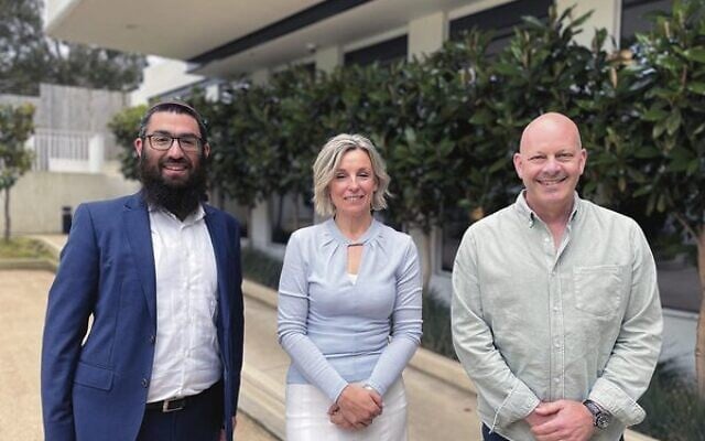 Pictured from left: Shlomo Nathanson, C Care Co-Founder and CEO; Tanya Abramzon, CEO Emmy Monash Aged Care; and Rod Nirens, Emmy Monash president. Pictured from left: Shlomo Nathanson, C Care Co-Founder and CEO; Tanya Abramzon, CEO Emmy Monash Aged Care; and Rod Nirens, Emmy Monash president.