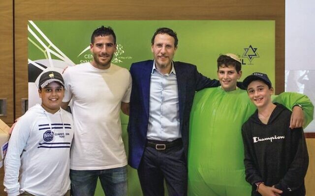 From left: Naftali Silver, Tomer Hemed, Rabbi Levi Wolff, Leib Leinkram, Mem Eichenblatt. From left: Naftali Silver, Tomer Hemed, Rabbi Levi Wolff, Leib Leinkram, Mem Eichenblatt.