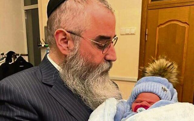 Rabbi Avraham Wolff of the Mishpacha Orphanage in Odesa. Rabbi Avraham Wolff of the Mishpacha Orphanage in Odesa.