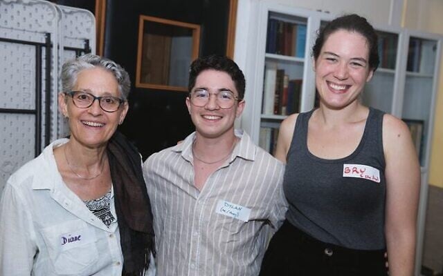 From left: Diane Berkowitz, Dylan Hurwitz, Bru Hammer.
