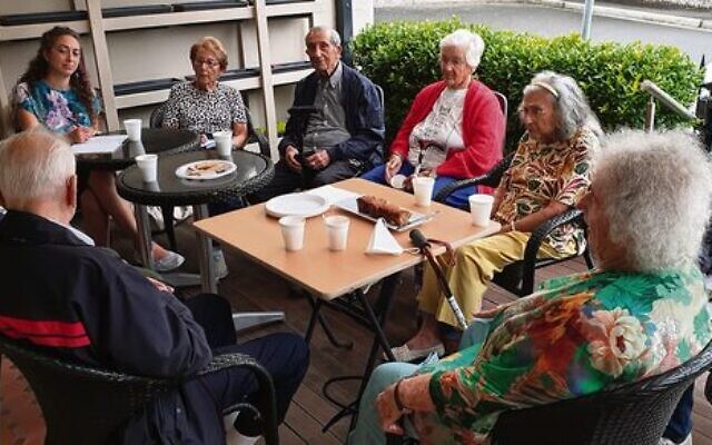 Preparing panellists for the Seniors Expo. Preparing panellists for the Seniors Expo.