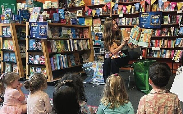 Suzy Zail launching Arabella's Alphabet Adventure at Readings in St Kilda. Suzy Zail launching Arabella's Alphabet Adventure at Readings in St Kilda.