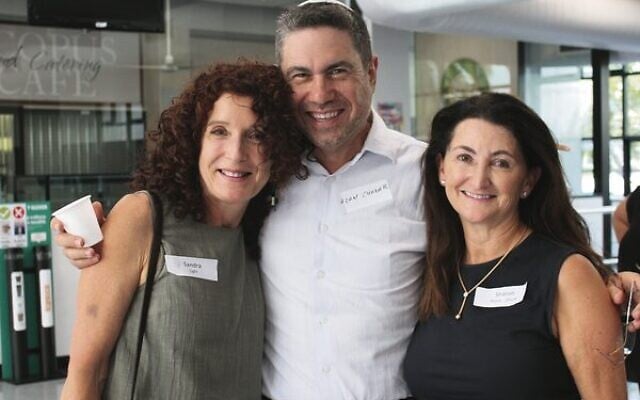 From left: Sandra Light, Alan Charak, Sharon Stone. From left: Sandra Light, Alan Charak, Sharon Stone.