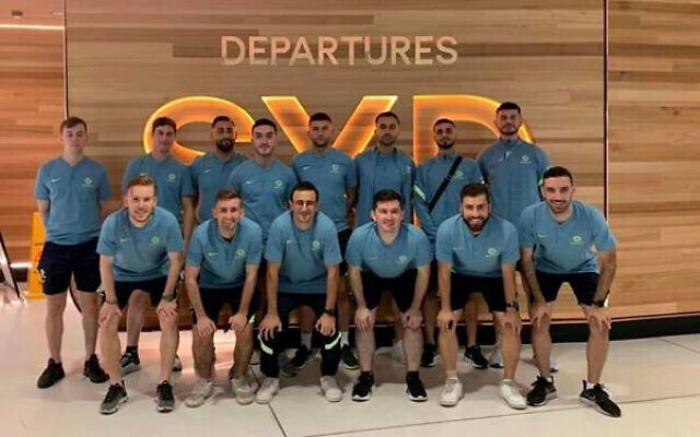 The Futsalroos squad at Sydney Airport last Sunday. The Futsalroos squad at Sydney Airport last Sunday.