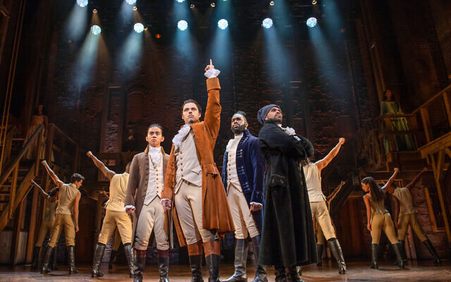 A scene from the Australian production of Hamilton. Photo: Daniel Boud A scene from the Australian production of Hamilton. Photo: Daniel Boud