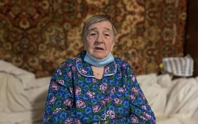 Holocasut survivor Vanda Semyonovna Obiedkova, 91, died in Mariupol earlier in April. Photo: CHABAD OF MARIUPOL / CHABAD.ORG Holocasut survivor Vanda Semyonovna Obiedkova, 91, died in Mariupol earlier in April. Photo: CHABAD OF MARIUPOL / CHABAD.ORG