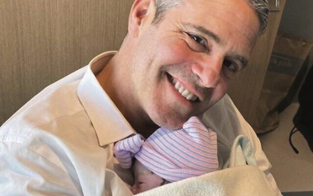 Andy Cohen with little Lucy. Photo: Instagram Andy Cohen with little Lucy. Photo: Instagram