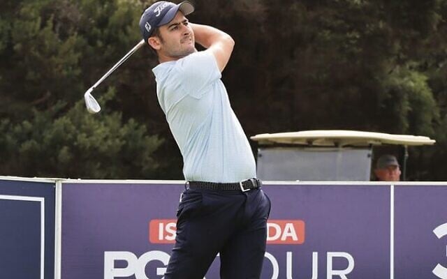 Jeremy Fuchs in action at a PGA Tour of Australasia event in Victoria last year. Jeremy Fuchs in action at a PGA Tour of Australasia event in Victoria last year.
