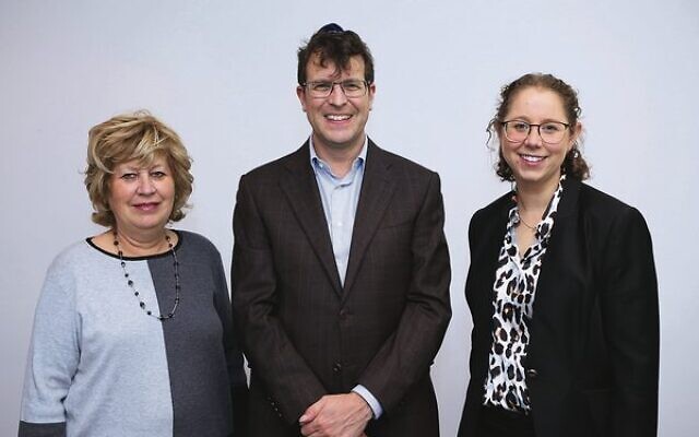 From Left: Judy Fetter, Daniel Aghion and Naomi Levin. From Left: Judy Fetter, Daniel Aghion and Naomi Levin.