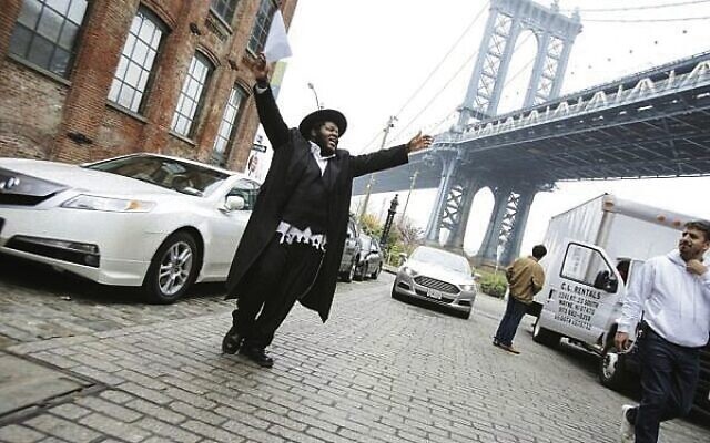 Rapper Nissim Baruch Black. Photo: Courtesy Rapper Nissim Baruch Black. Photo: Courtesy