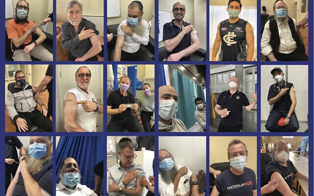 The Jewish Community getting Vaccinated. The Jewish Community getting Vaccinated.