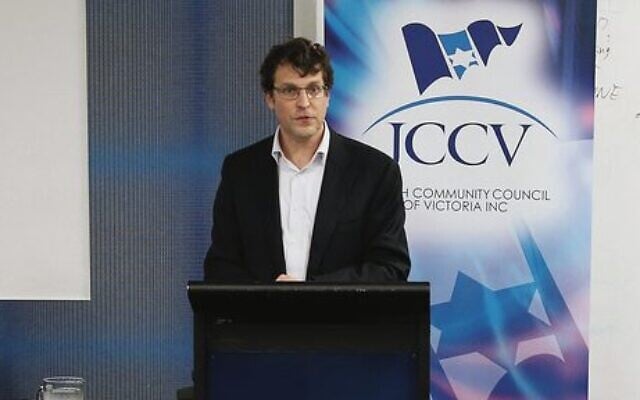 JCCV president Daniel Aghion. Photo: Peter Haskin JCCV president Daniel Aghion. Photo: Peter Haskin