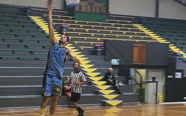 The Maccabi Lakers' top scorer Marcel Ninio. The Maccabi Lakers' top scorer Marcel Ninio.