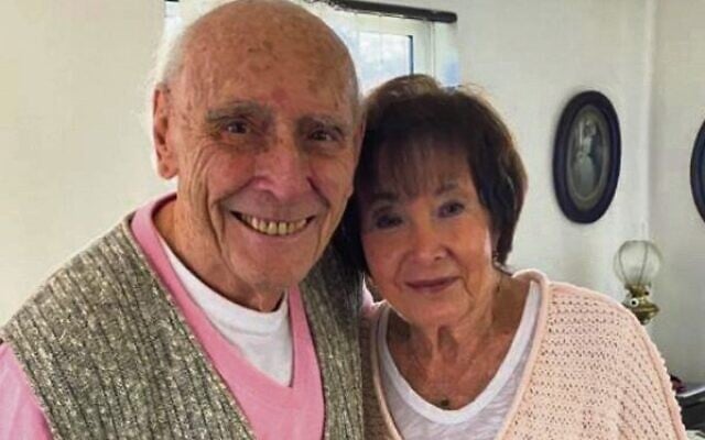 Bob with his wife Shirl. Bob with his wife Shirl.