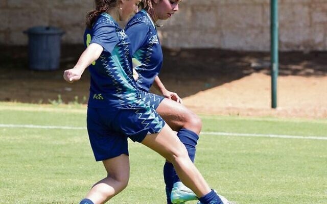 Action from U18 girls' football training. Action from U18 girls' football training.