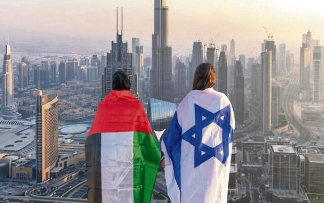 The Abraham Accords have led to a warm peace with the UAE.
Photo: Abdullah Sameh Houssny/@dubai.uae.dxb The Abraham Accords have led to a warm peace with the UAE.
Photo: Abdullah Sameh Houssny/@dubai.uae.dxb