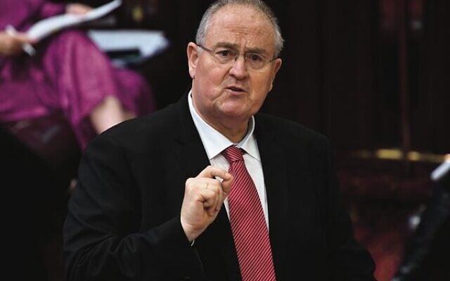 Walt Secord during Question Time in the Legislative Council earlier this month. Photo: AAP Image/Bianca De Marchi Walt Secord during Question Time in the Legislative Council earlier this month. Photo: AAP Image/Bianca De Marchi
