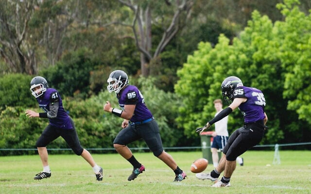Izi Bonfil (pictured last year kicking for the Northern Sydney Rebels) has arrived in Marshall, Missouri to start an American football scholarship. Izi Bonfil (pictured last year kicking for the Northern Sydney Rebels) has arrived in Marshall, Missouri to start an American football scholarship.