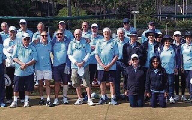 Some of the 60 players in last Sunday's Maccabi mixed triples tournament in Double Bay. Some of the 60 players in last Sunday's Maccabi mixed triples tournament in Double Bay.
