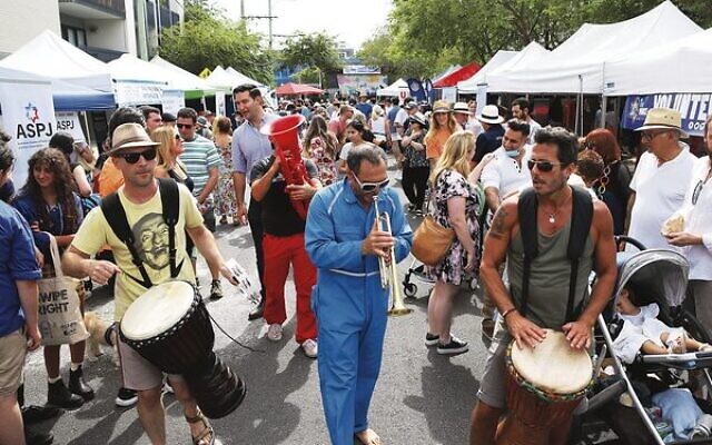 The Melbourne Jewish community's diversity was on display at the In One Voice festival in March. Photo: Peter Haskin The Melbourne Jewish community's diversity was on display at the In One Voice festival in March. Photo: Peter Haskin