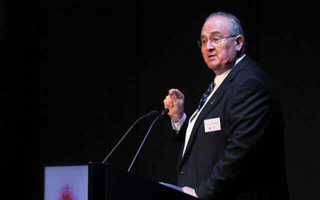 Walt Secord speaking at the Shalom Gamarada event at NSW Parliament House. Photo: Ofer Levy Walt Secord speaking at the Shalom Gamarada event at NSW Parliament House. Photo: Ofer Levy