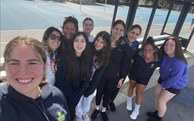 Coaches from Maccabi-AJAX Netball Club at the physic-run training session. Coaches from Maccabi-AJAX Netball Club at the physic-run training session.