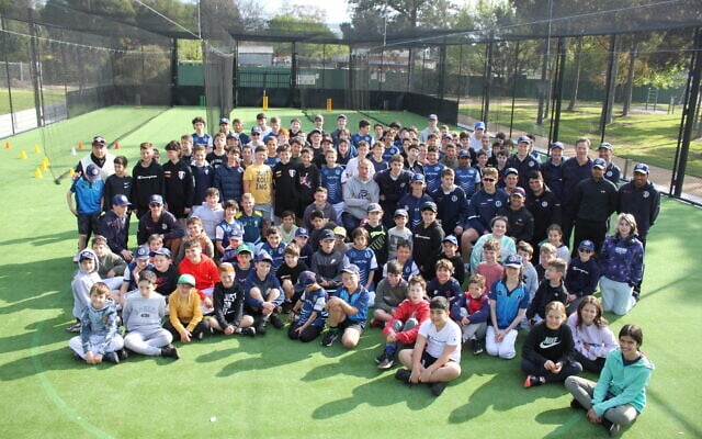All together at the 2022 Maccabi-AJAX Junior Cricket Club’s season launch. All together at the 2022 Maccabi-AJAX Junior Cricket Club’s season launch.