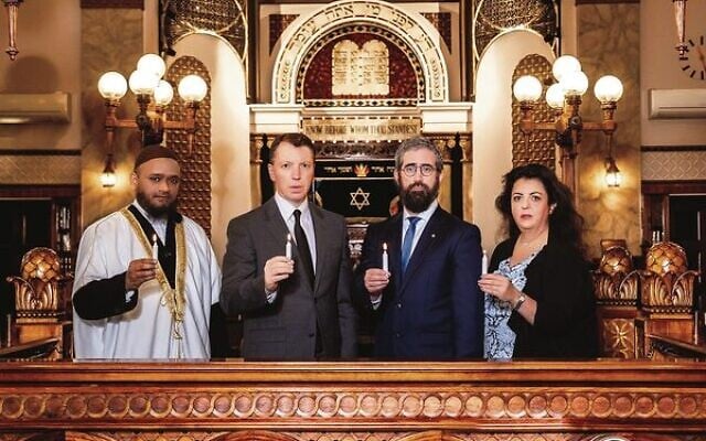 From left: Imam Mohsin Mohammed, Dvir Abramovich, Rabbi Yaakov Glasman and Janice Iloni-Furstenberg. From left: Imam Mohsin Mohammed, Dvir Abramovich, Rabbi Yaakov Glasman and Janice Iloni-Furstenberg.