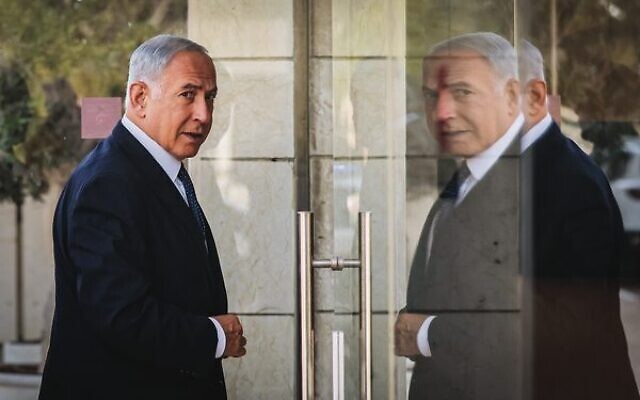 Benjamin Netanyahu arrives at a coalition agreement meeting in Jerusalem on November 6. Photo: Yonatan Sindel/Flash90 Benjamin Netanyahu arrives at a coalition agreement meeting in Jerusalem on November 6. Photo: Yonatan Sindel/Flash90